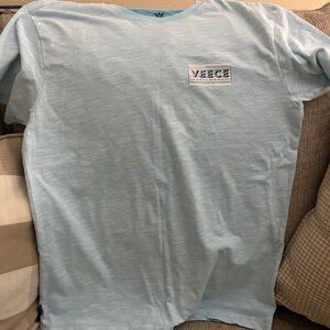 Veece Light Blue Men's Short Sleeve Tee